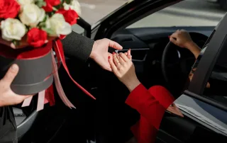 Valentine's Day unforgettable with the exquisite gift of Washington Executive Sedan